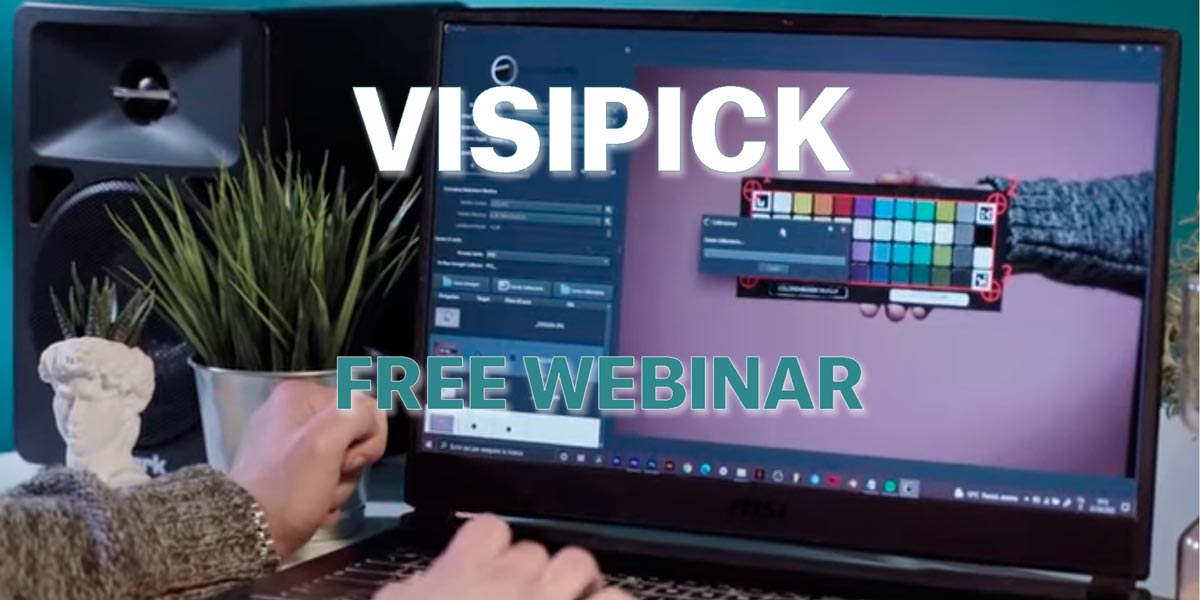 VISIPICK, free webinar Spectral Imaging Systems